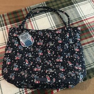 Vera Bradley Tote with Owl Charm